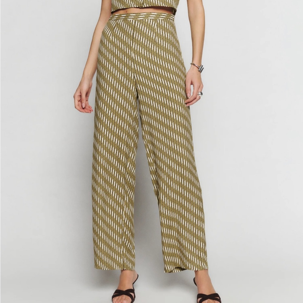 Reserved - Reformation Noah Pants & Top - Linoleum